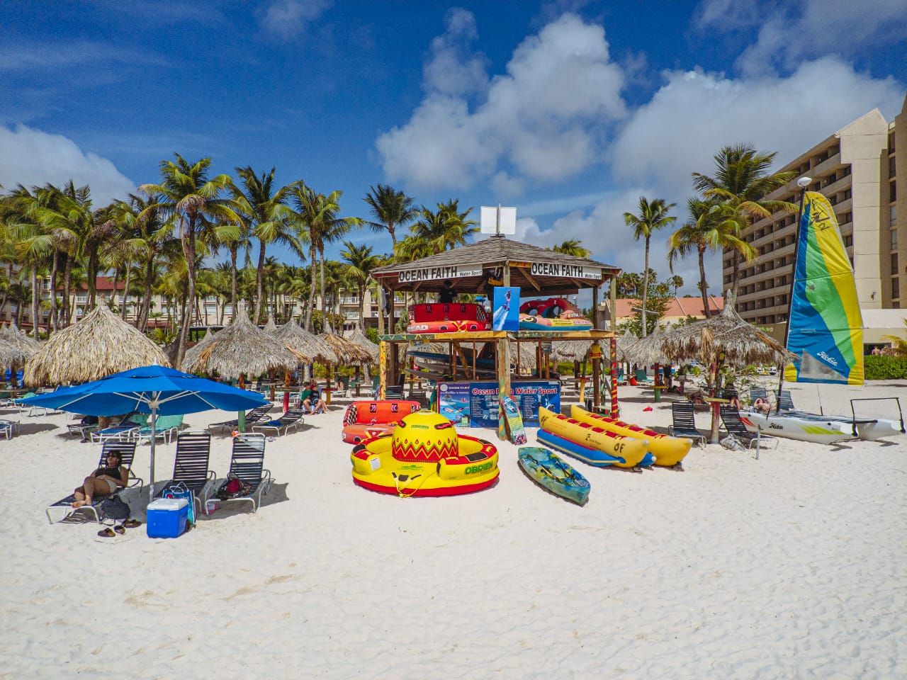 Aruba Ocean Faith Water Sports Location